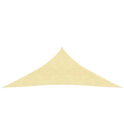 Parasol en PEHD triangulaire 5x5x5 m Beige