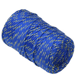 Corde de bateau Bleu 2 mm 100 m Polypropylène