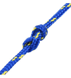 Corde de bateau Bleu 2 mm 100 m Polypropylène