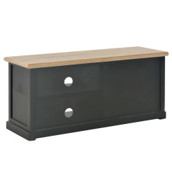 Meuble TV Noir 90 x 30 x 40 cm Bois