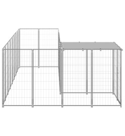 Chenil Argenté 6,05 m² Acier