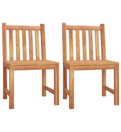 Ensemble à dîner de jardin 4 pcs Bois de teck massif