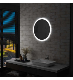 Miroir à LED pour salle de bain 60 cm