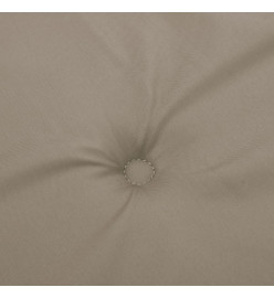 Coussin de banc de jardin taupe 180x50x3 cm tissu oxford