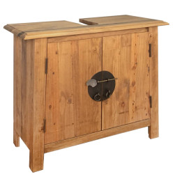 Mobilier de salle de bain Bois de pin massif