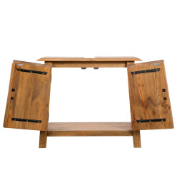 Mobilier de salle de bain Bois de pin massif