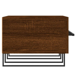 Meuble TV chêne marron 150x36x30 cm bois d'ingénierie