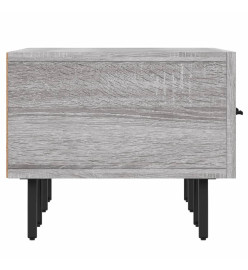 Meuble TV sonoma gris 150x36x30 cm bois d'ingénierie