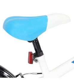 Vélo pour enfants 24 pouces Bleu et blanc