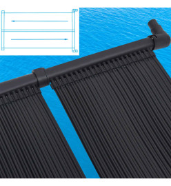 Panneaux solaires de chauffage de piscine 2 pcs 80x310 cm