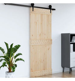 Porte NARVIK 90x210 cm bois massif de pin