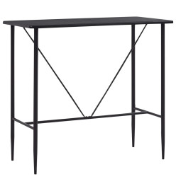 Ensemble de bar 5 pcs Tissu Noir