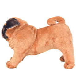 Jouet en peluche Chien de race Pug Marron clair XXL