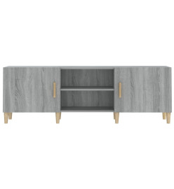 Meuble TV Sonoma gris 150x30x50 cm Bois d'ingénierie