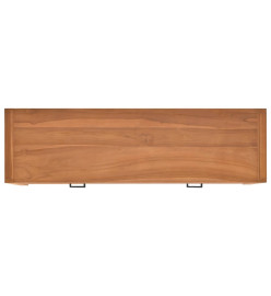 Meuble TV 140x40x45 cm Bois de teck