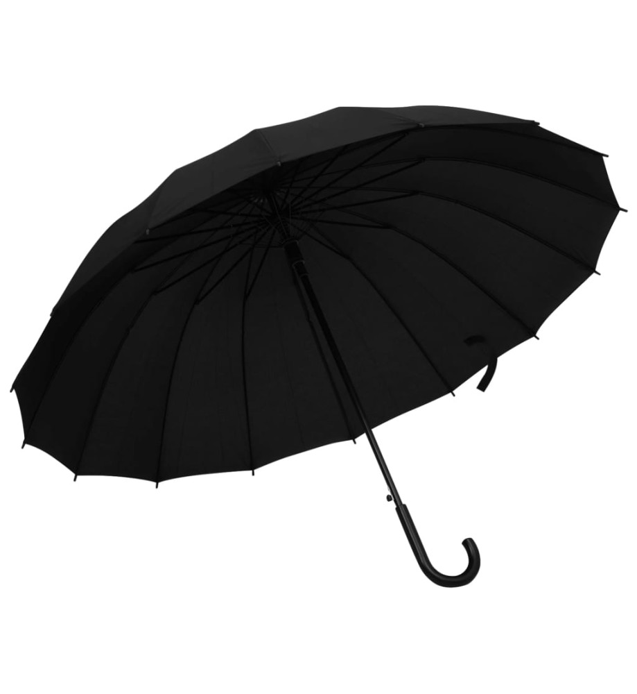 Parapluie automatique Noir 120 cm