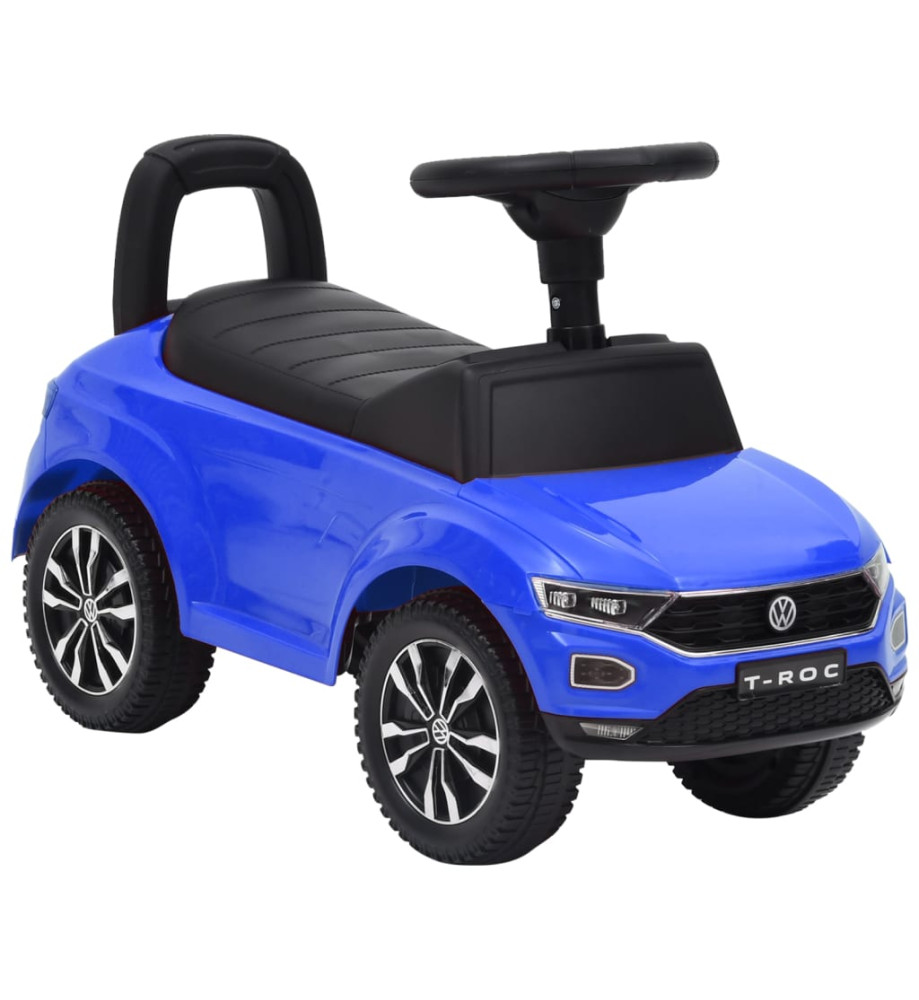 Voiture à pédales Volkswagen T-Roc Bleu