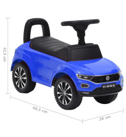 Voiture à pédales Volkswagen T-Roc Bleu