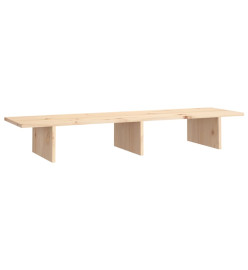 Support pour moniteur 100x27x15 cm Bois de pin solide