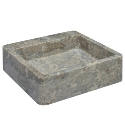 Lavabo Gris 40x40x12 cm Marbre