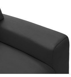 Fauteuil inclinable enfants Similicuir Noir