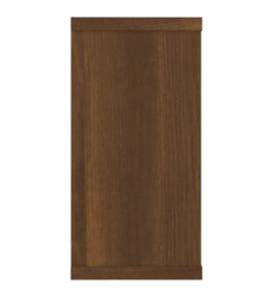 Étagères murales cube 4 pcs Chêne marron 100x15x30 cm Bois