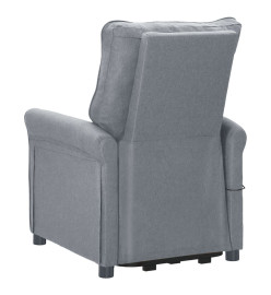 Fauteuil Gris clair Tissu