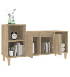 Meuble TV Chêne sonoma 100x35x55 cm Bois d'ingénierie