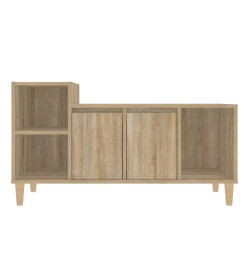 Meuble TV Chêne sonoma 100x35x55 cm Bois d'ingénierie