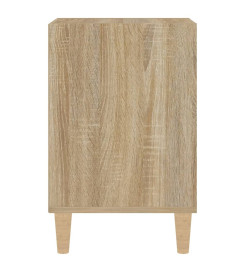 Meuble TV Chêne sonoma 100x35x55 cm Bois d'ingénierie