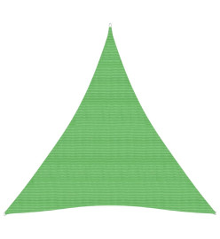 Voile d'ombrage 160 g/m² Vert clair 3x4x4 m PEHD