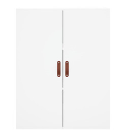 Armoire murale blanc 69,5x34x90 cm