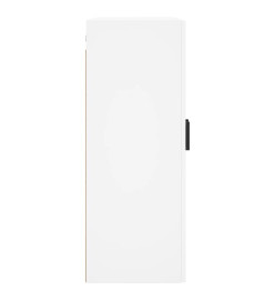 Armoires murales 2 pcs blanc 69,5x34x90 cm