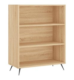 Buffet haut Chêne sonoma 69,5x34x180 cm Bois d'ingénierie