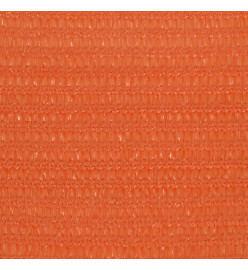 Voile d'ombrage 160 g/m² Orange 3,5x4,5 m PEHD