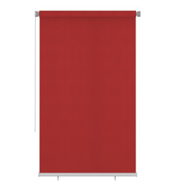 Store roulant d'extérieur 140x230 cm Rouge PEHD