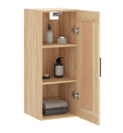 Armoire murale chêne sonoma 34,5x34x90 cm bois d'ingénierie