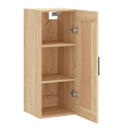 Armoire murale chêne sonoma 34,5x34x90 cm bois d'ingénierie