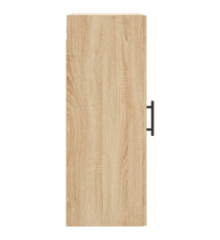 Armoire murale chêne sonoma 34,5x34x90 cm bois d'ingénierie