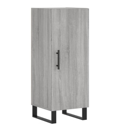 Buffet haut Sonoma gris 34,5x34x180 cm Bois d'ingénierie