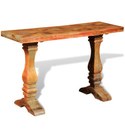 Table console Bois de récupération massif