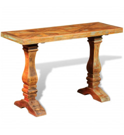 Table console Bois de récupération massif