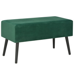 Table basse Vert 80x40x46 cm Velours