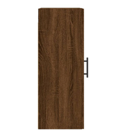 Armoire murale chêne marron 34,5x34x90 cm bois d'ingénierie