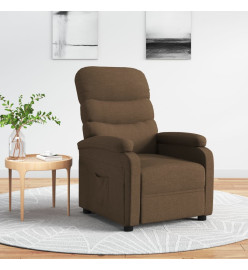 Fauteuil inclinable Marron Tissu