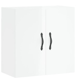 Armoire murale Blanc brillant 60x31x60 cm Bois d'ingénierie