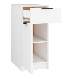 Armoire de bureau Blanc 33,5x50x75 cm Bois d'ingénierie