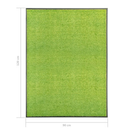 Paillasson lavable Vert 90x120 cm