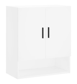 Armoire murale blanc 60x31x70 cm bois d'ingénierie