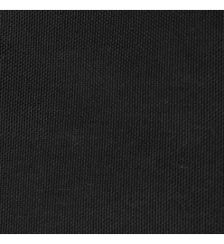 Voile de parasol Tissu Oxford triangulaire 5x6x6 m Noir